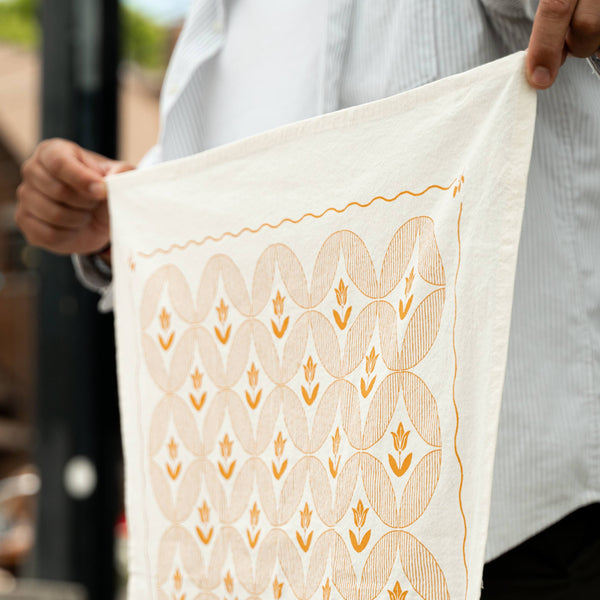 FLORAL TEA TOWEL
