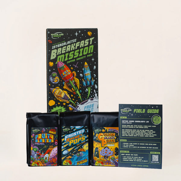 INTERGALACTIC BREAKFAST MISSION COFFEE BOX