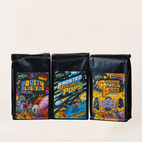 INTERGALACTIC BREAKFAST MISSION COFFEE BOX