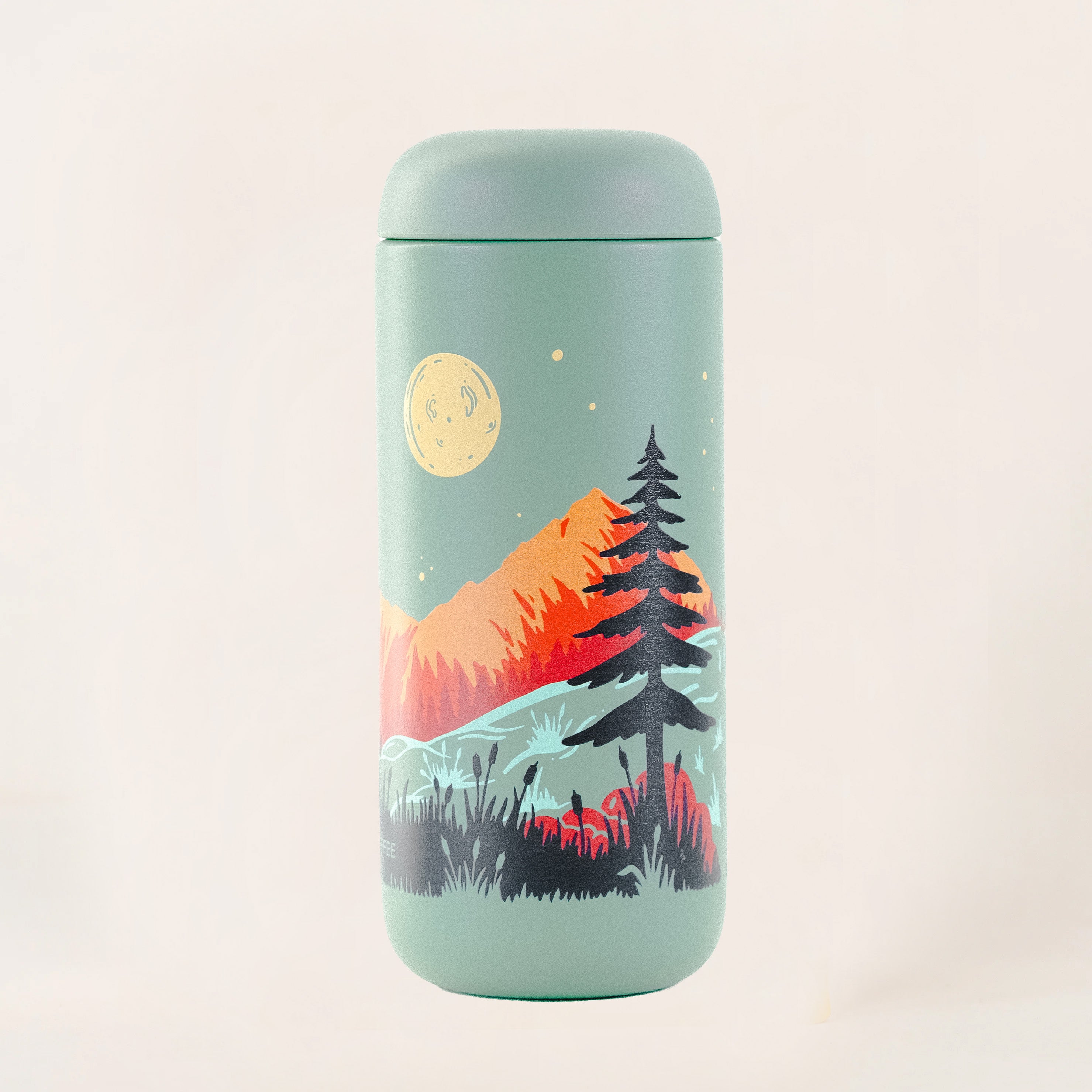 16oz FELLOW MIDNIGHT MOUNTAIN SMOKE GREEN CARTER MOVE MUG