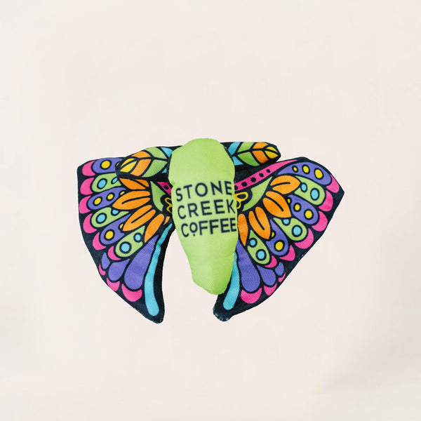 MOTH CATNIP CRINKLE TOY