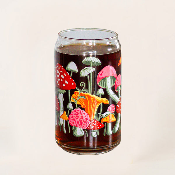 MUSHROOMS CAN GLASS