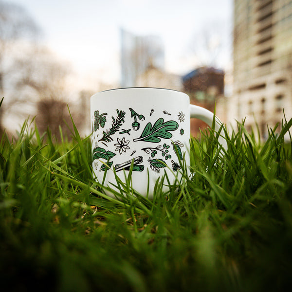 NATURE MUGS SET OF FOUR