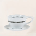 NOTNEUTRAL SMALL LATTE CUP AND SAUCER