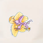 ORCHID MANTIS STICKER