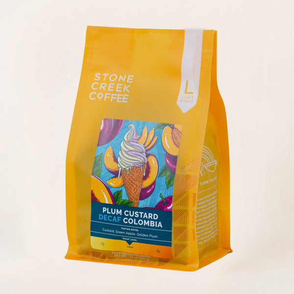 PLUM CUSTARD DECAF COLOMBIA