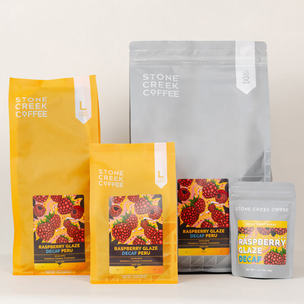 RASPBERRY GLAZE DECAF PERU
