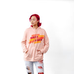 RESILIENCE PEACH PULLOVER HOODIE