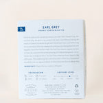 EARL GREY TEA SACHETS