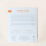 TURMERIC GINGER TEA SACHETS