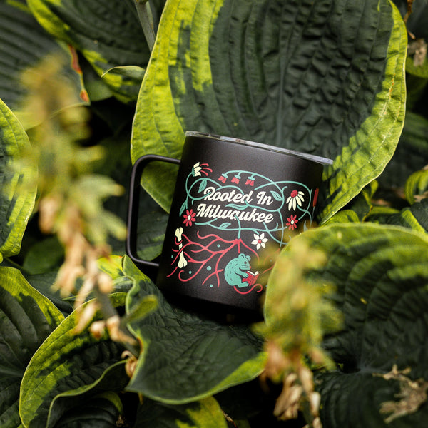 12 OZ ROOTED IN MKE MIIR CAMP CUP