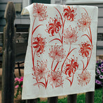 SPIDER LILY TEA TOWEL