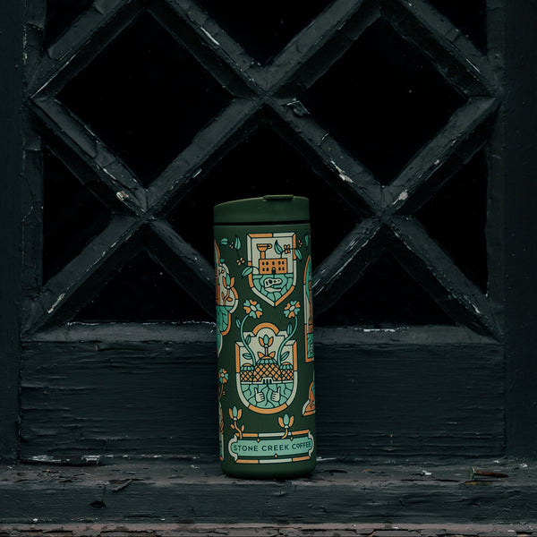 16 oz STAINED GLASS MIIR FLIP TRAVELER