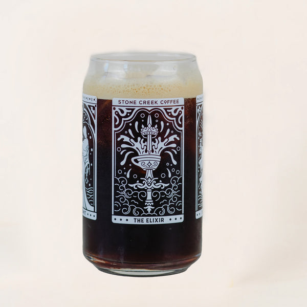 TAROT CARDS CAN GLASS
