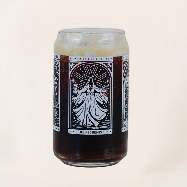 TAROT CARDS CAN GLASS
