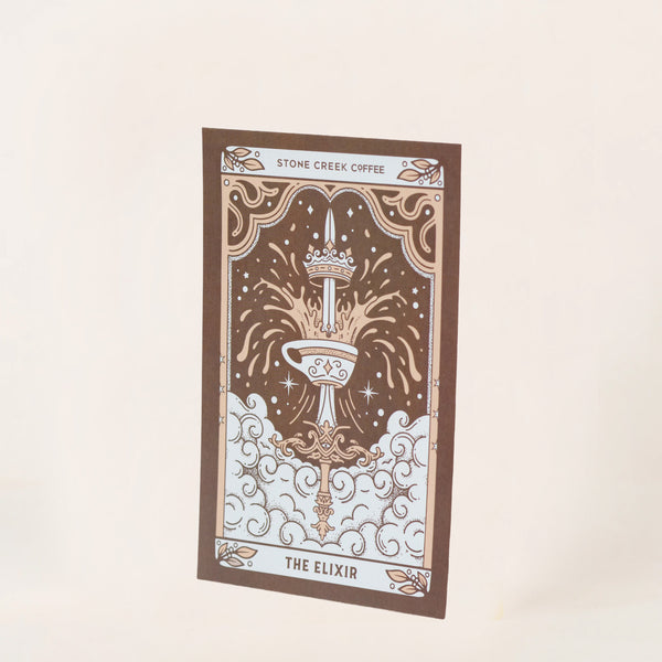 THE ELIXIR TAROT POSTCARD