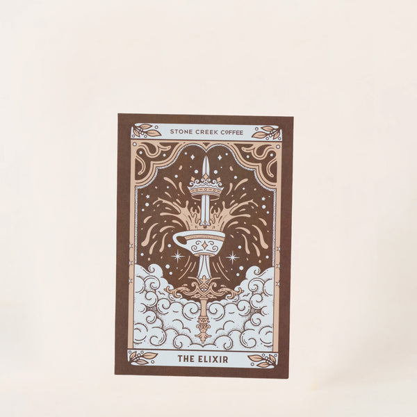 THE ELIXIR TAROT POSTCARD
