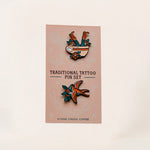 TRADITIONAL TATTOO ENAMEL PIN SET