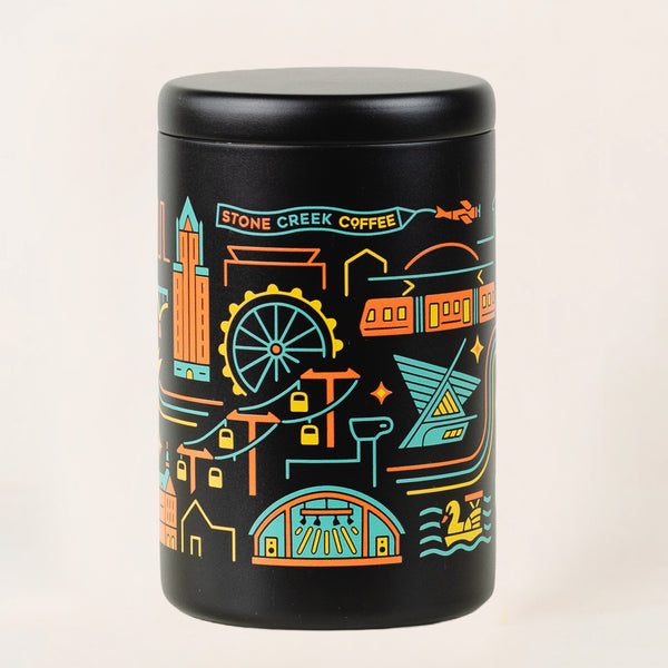 VINTAGE MKE MIIR COFFEE CANISTER