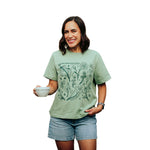 WI WILDFLOWERS CROPPED TEE