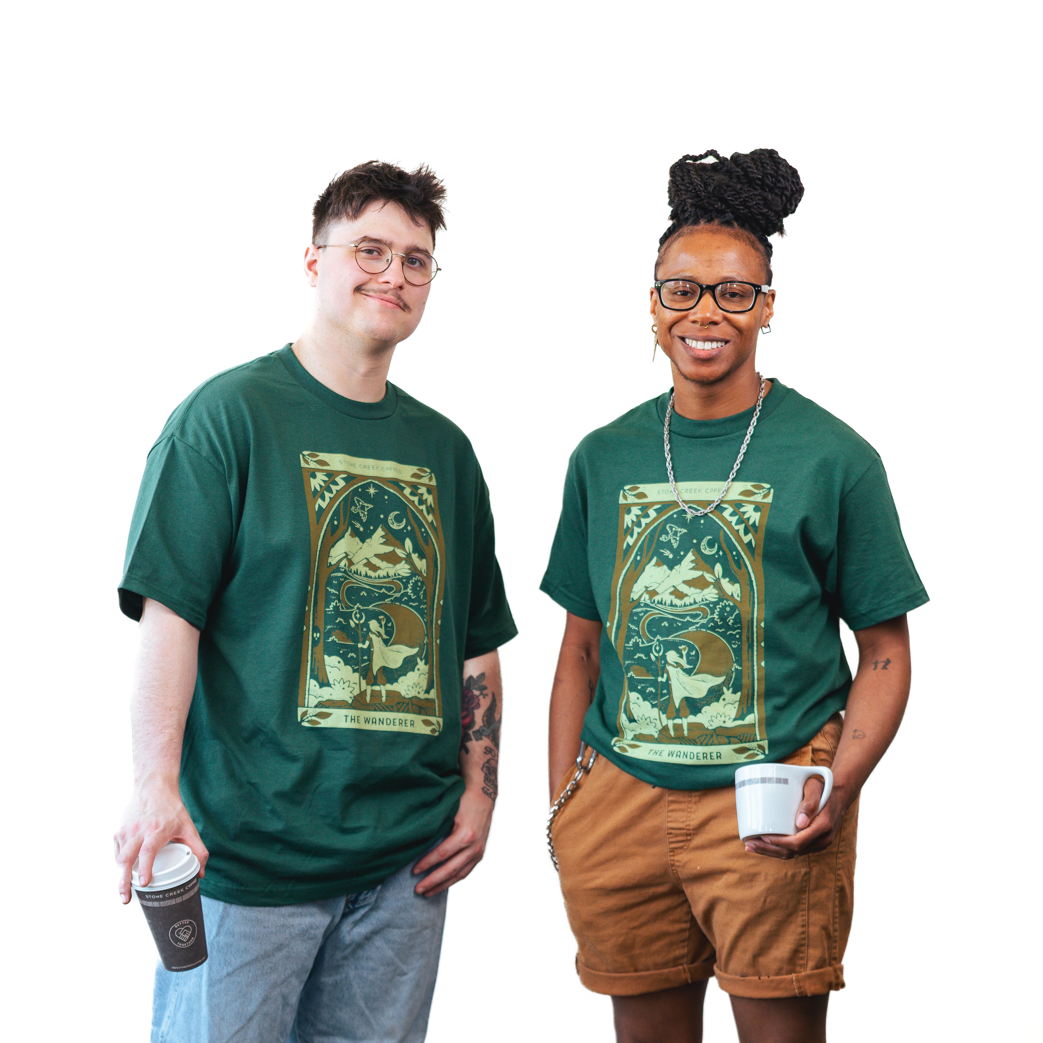 THE WANDERER TAROT TEE | Coffee Apparel & Merch - Stone Creek Coffee