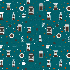 Wrapping paper tube on wrapping paper