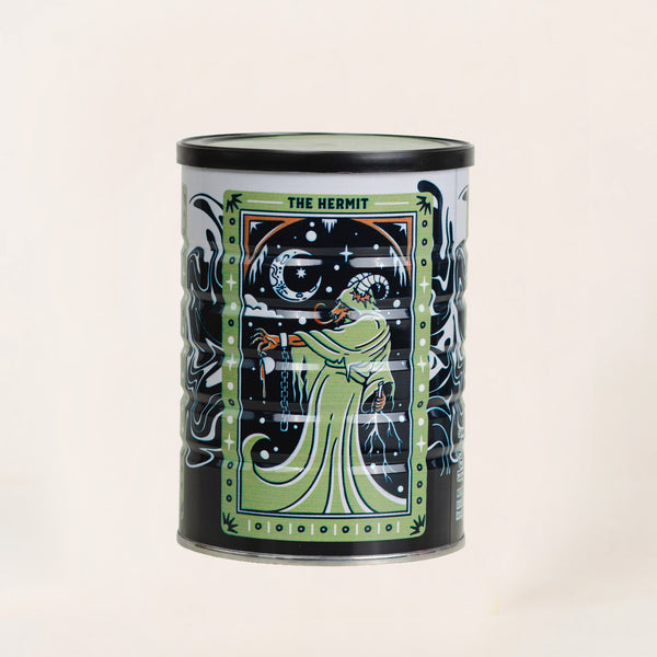 YULE & THE UNIVERSE COFFEE TIN
