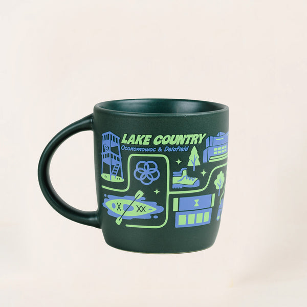 LAKE COUNTRY WISCONSIN MUG