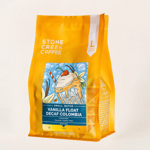 VANILLA FLOAT DECAF COLOMBIA
