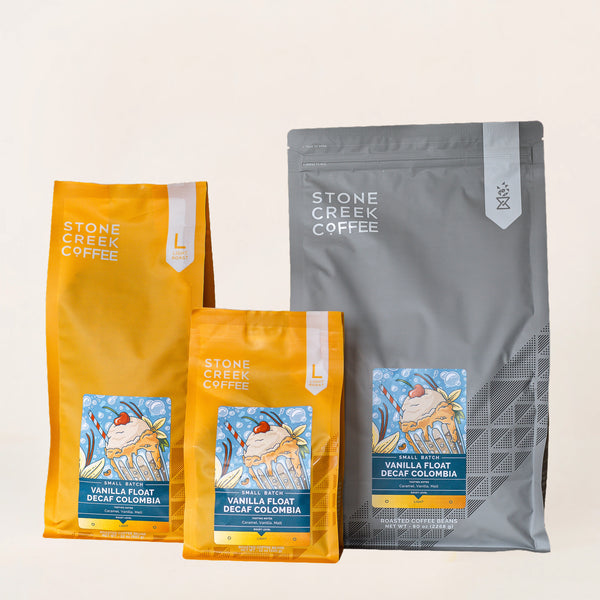 VANILLA FLOAT DECAF COLOMBIA