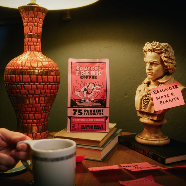 CONTROLLED CHAOS – 75% CAFFEINE