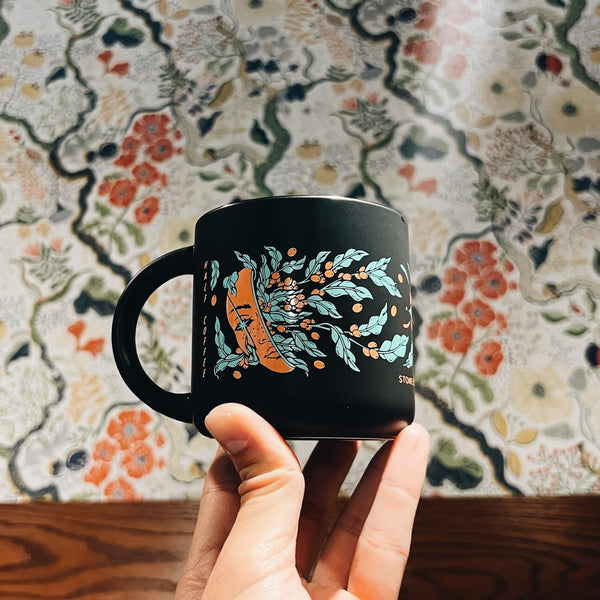 Half Human Half Coffee Mug