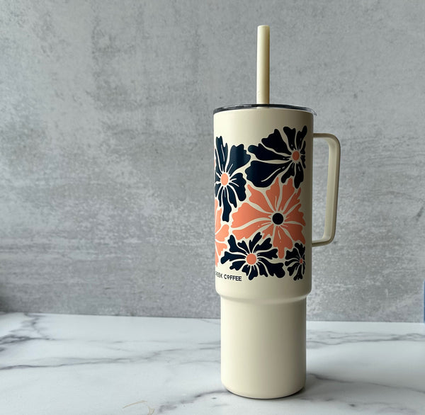 32oz MIIR FLORAL ALL DAY STRAW CUP