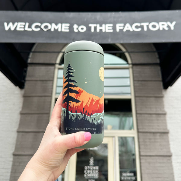 16oz FELLOW MIDNIGHT MOUNTAIN SMOKE GREEN CARTER MOVE MUG