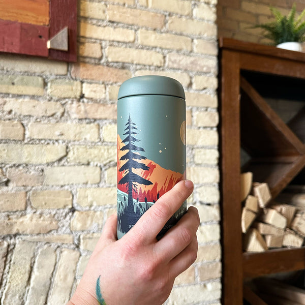 16oz FELLOW MIDNIGHT MOUNTAIN SMOKE GREEN CARTER MOVE MUG
