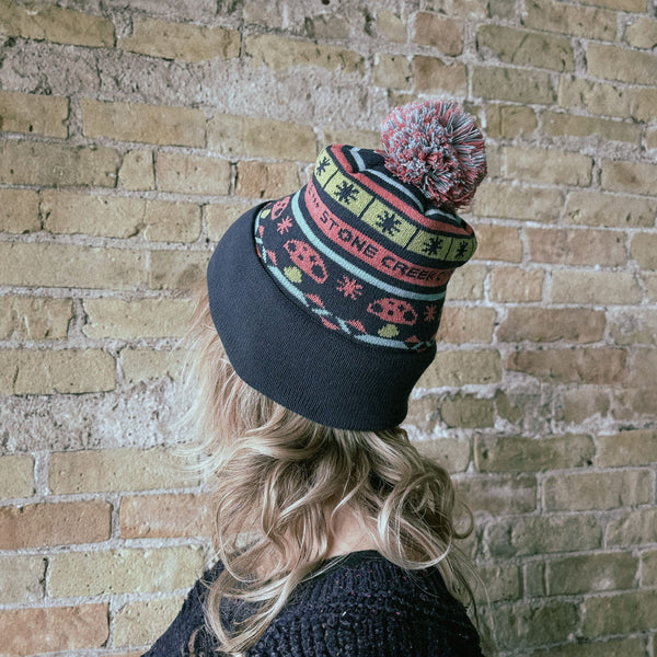 MUSHROOM KNIT HAT