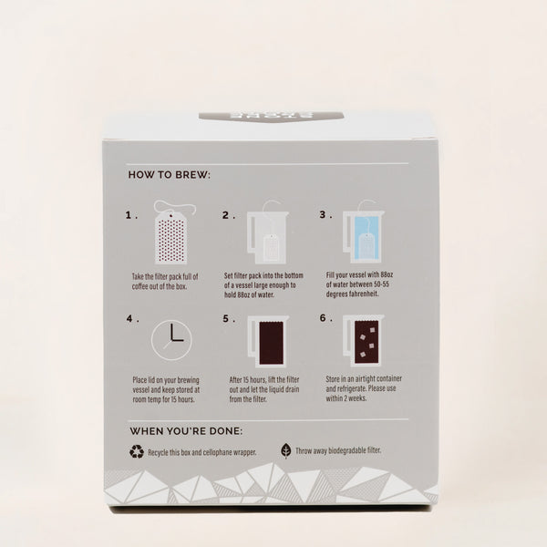 JET BLACK COLD BREW FILTER PACKS