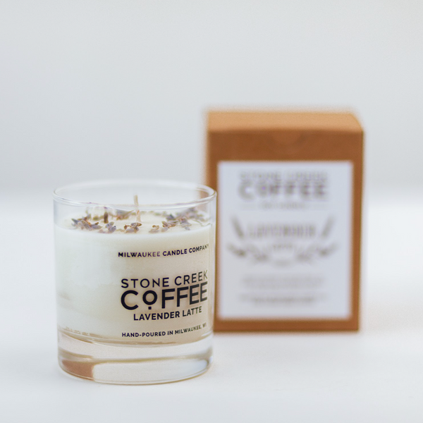 LAVENDER LATTE SOY CANDLE
