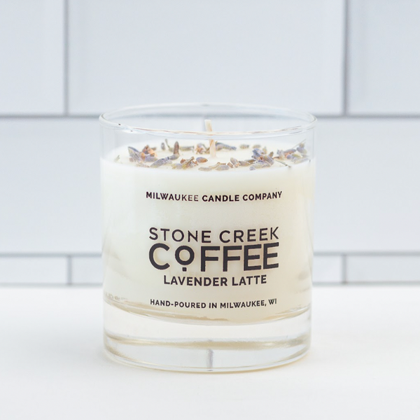 LAVENDER LATTE SOY CANDLE