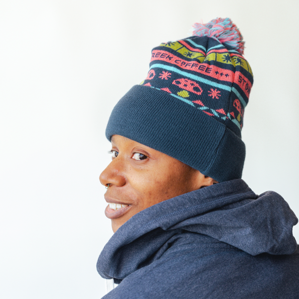 MUSHROOM KNIT HAT