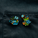 TOADALLY CAFFEINATED ENAMEL PIN SET
