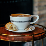 NOTNEUTRAL LARGE LATTE CUP AND SAUCER