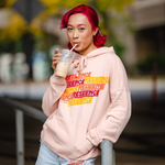 RESILIENCE PEACH PULLOVER HOODIE