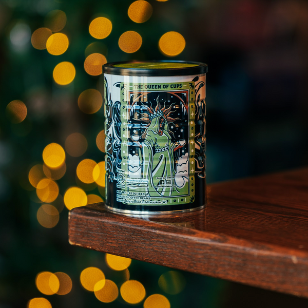 YULE & THE UNIVERSE COFFEE TIN