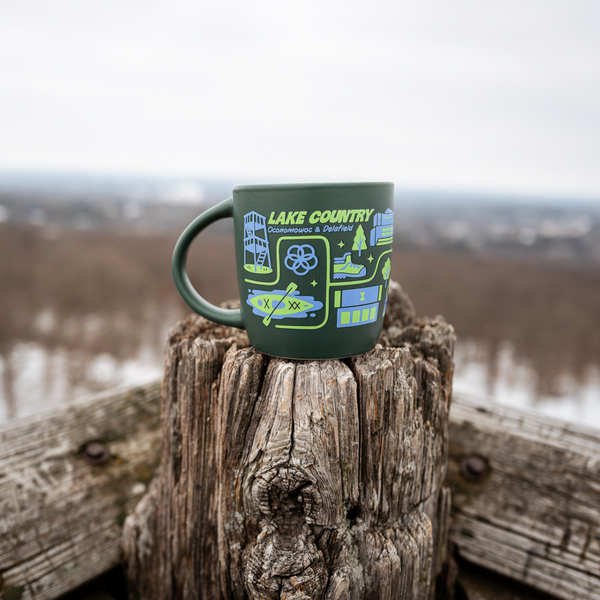 LAKE COUNTRY WISCONSIN MUG