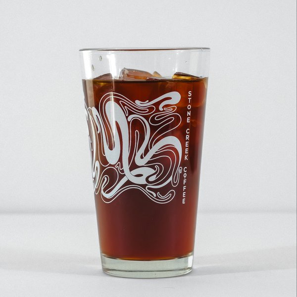 SIP SLOWLY PINT GLASS