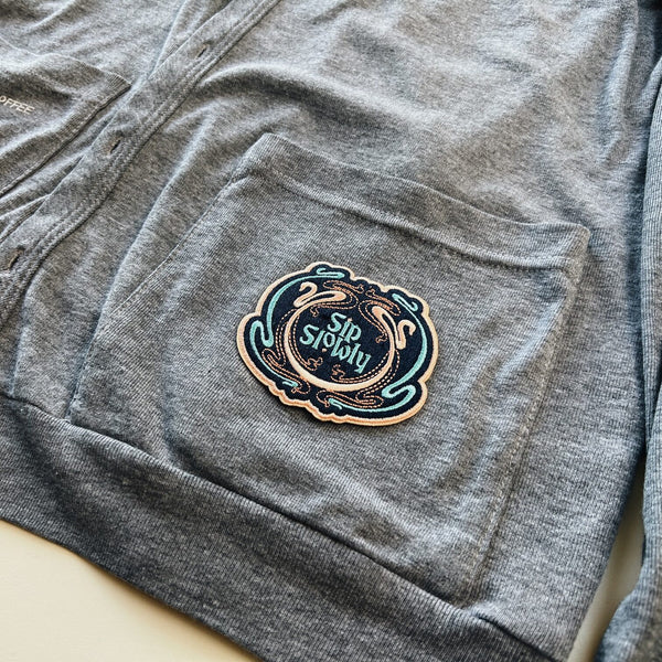 SIP SLOWLY IRON ON PATCH