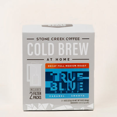 TRUE BLUE DECAF COLD BREW FILTER PACKS