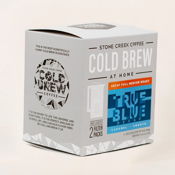 TRUE BLUE DECAF COLD BREW FILTER PACKS