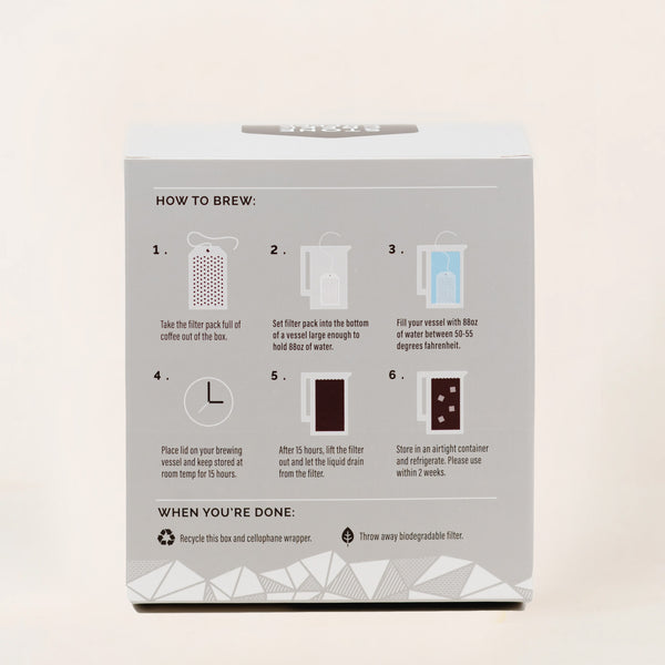 TRUE BLUE DECAF COLD BREW FILTER PACKS